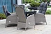 reclining rattan garden chairs