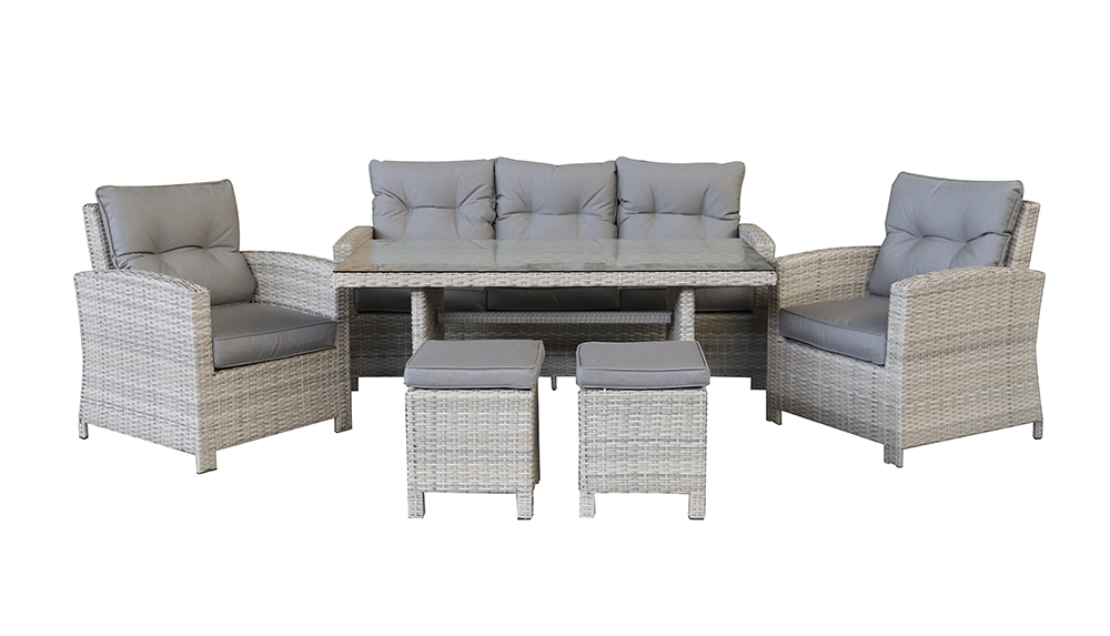 Polyrattan Dining Set