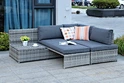 rattan sofa