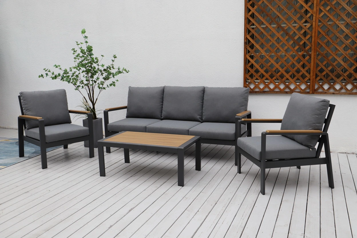 aluminum sofa set