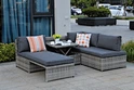 rattan sofa