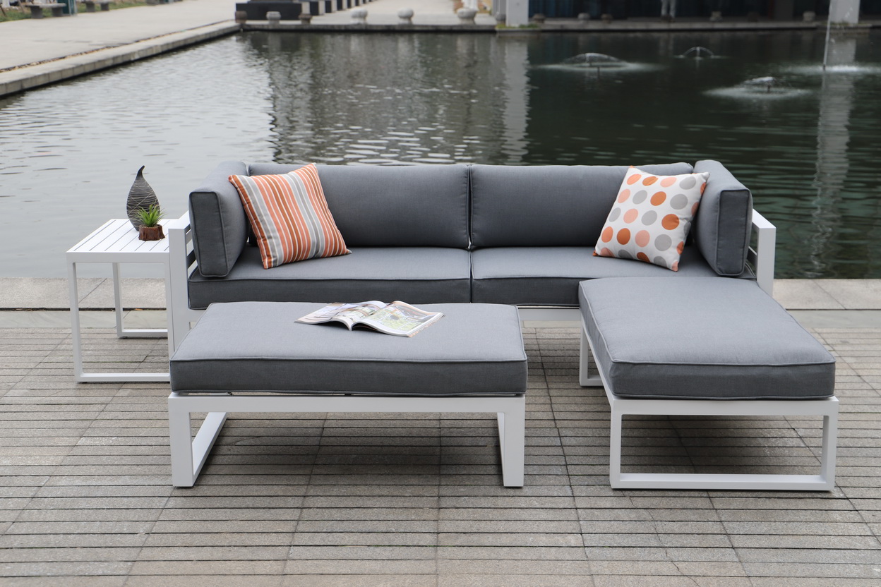 aluminum sofa set