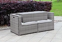 rattan sofa set