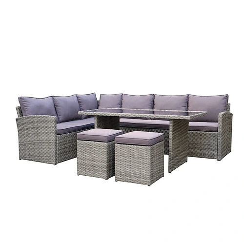 cheap rattan corner sofa