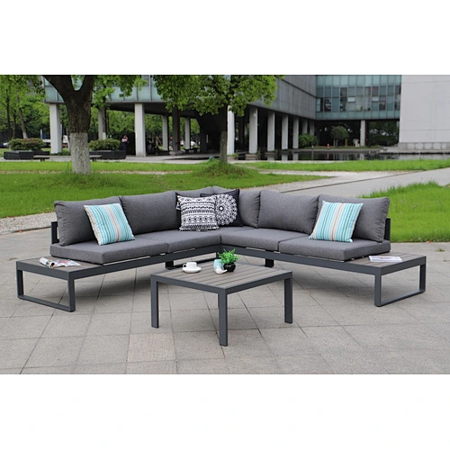 aluminium corner sofa
