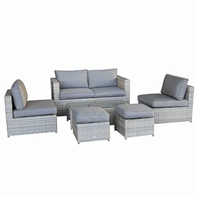 rattan cube set