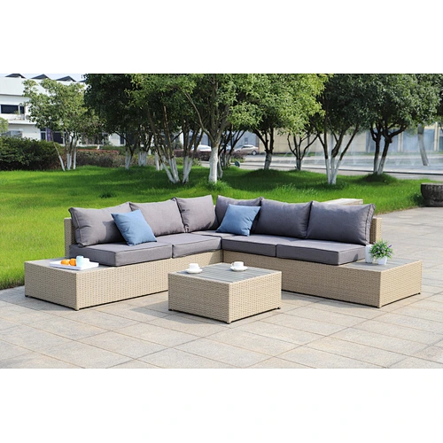 rattan lounge sofa