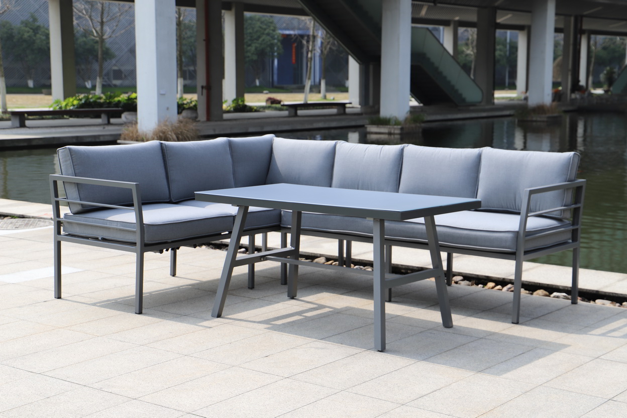 aluminium garden sofa