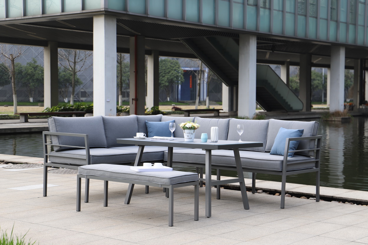 aluminium garden sofa
