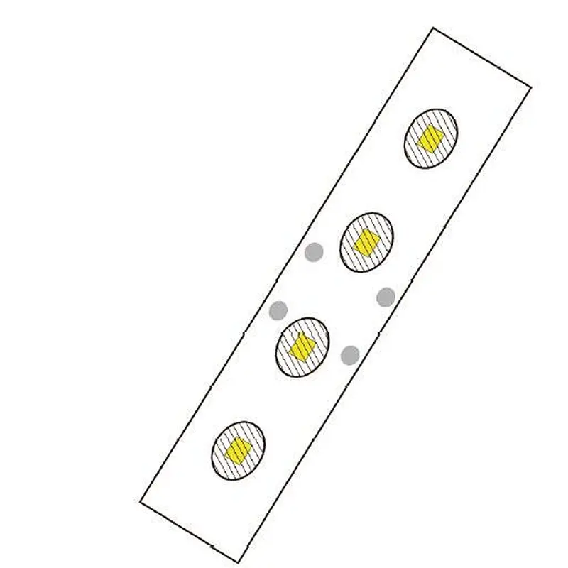 Flexible curtain light