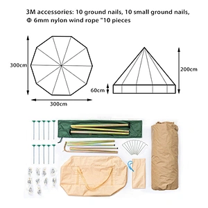 New design hot selling big triangle rooftop tent tabernacle for outdoor camping