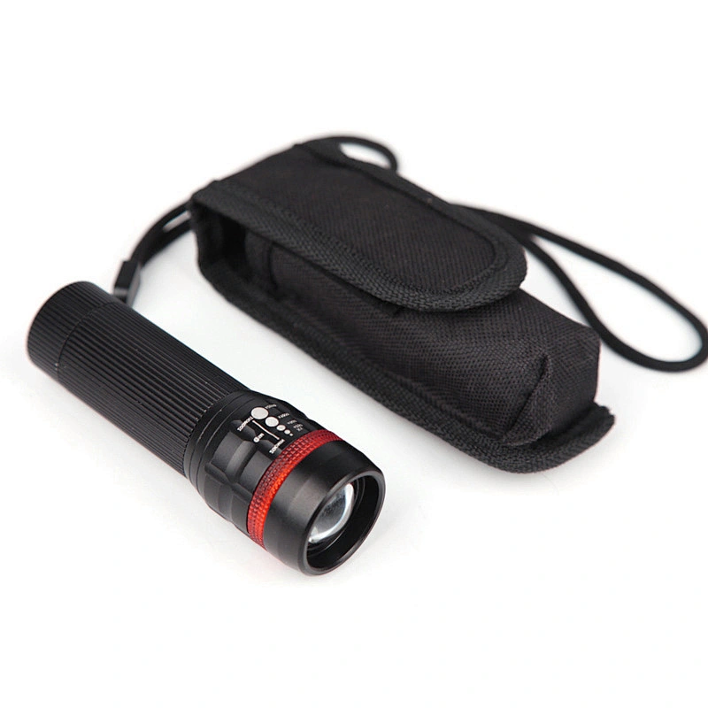New design comfortable handle outdoor camping super flashlight electric torch