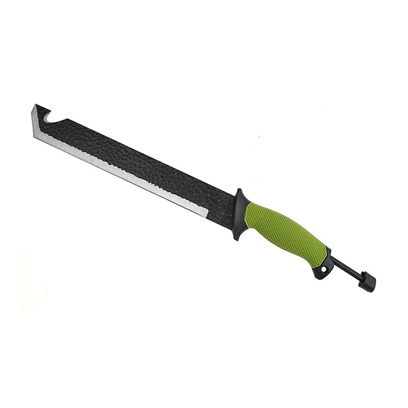 Outdoor Camping Knife with Magnesium Flint Long Thorn Cutting Tool Cane knife Bush knife