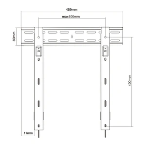 SUPER SLIM FIXED TV WALL MOUNT