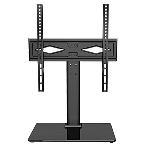 TABLETOP TV STAND WITH GLASS BASE