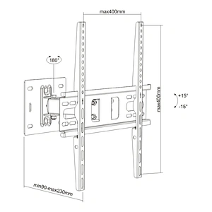 SUPER ECONOMIC ARTICULATING TV WALL MOUNT