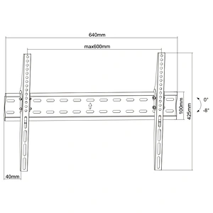 ECONOMY TILT TV WALL MOUNT