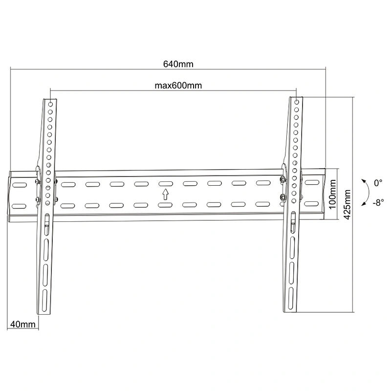 ECONOMY TILT TV WALL MOUNT
