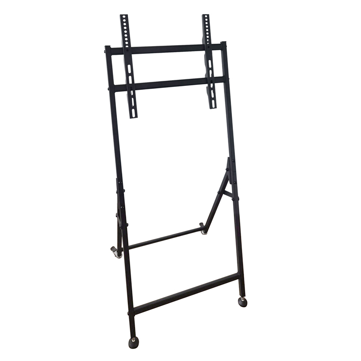 FOLDABLE LANDSCAPE/PORTRAIT DISPLAY STAND WITH WHEELS