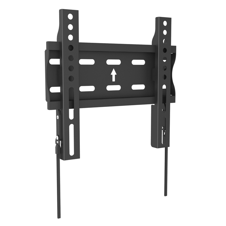 FIXED TV WALL MOUNT WITH SPRING LOCK