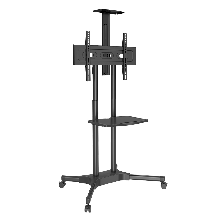VERSATILE & COMPACT MOBILE TV STAND