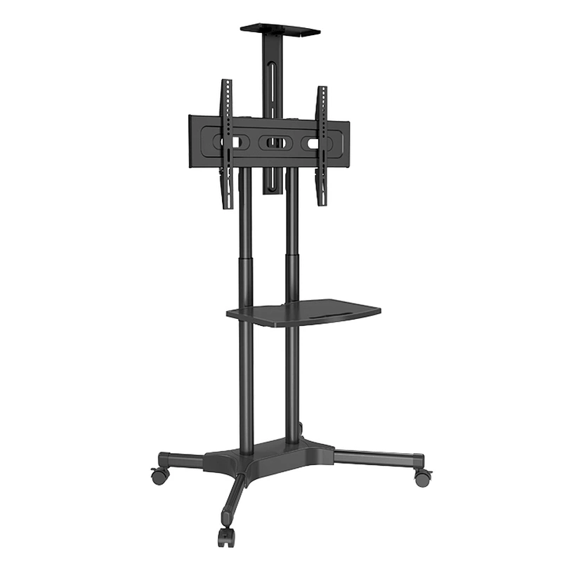VERSATILE & COMPACT MOBILE TV STAND