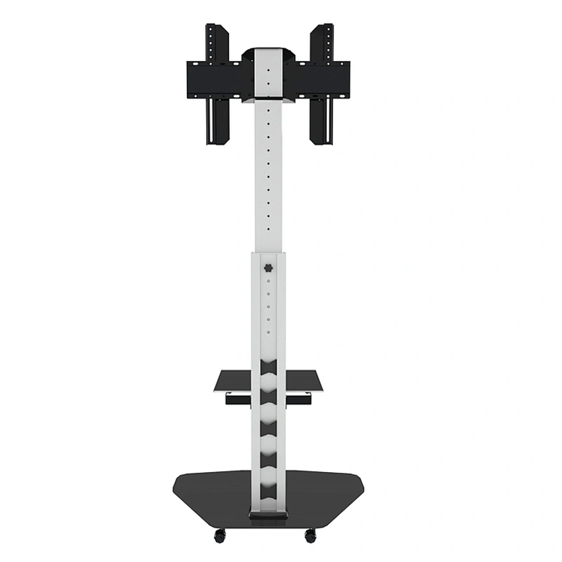 ALUMINUM LANDSCAPE/PORTRAIT MOBILE TV STAND