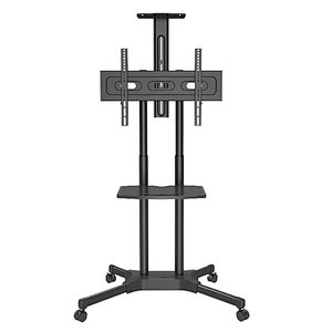 VERSATILE & COMPACT MOBILE TV STAND