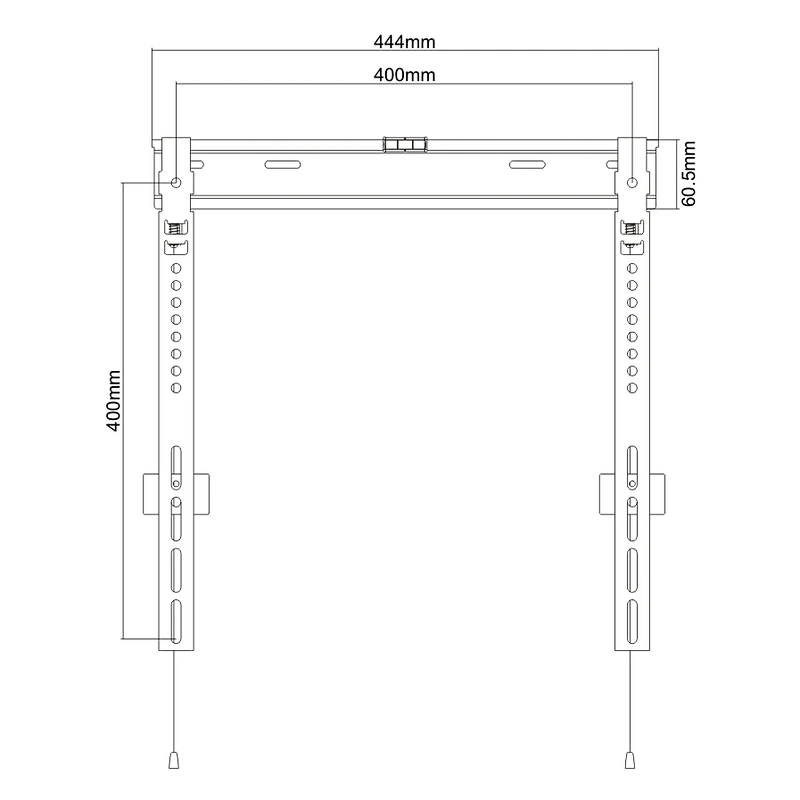 SUPER SLIM FIXED TV WALL MOUNT
