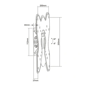 SLIM TILT TV WALL MOUNT