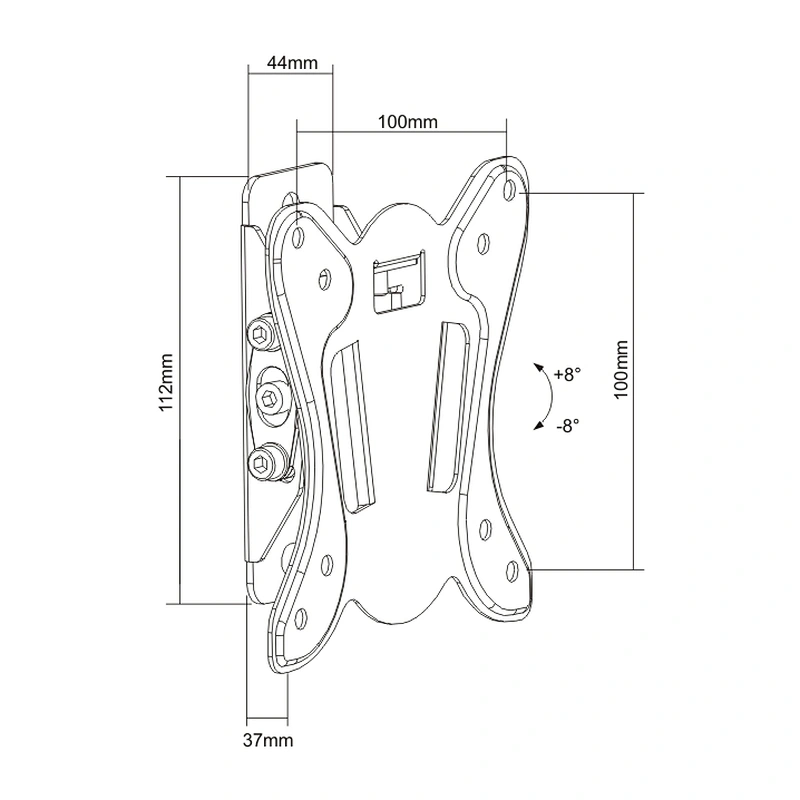 ECONOMY TILT TV WALL MOUNT