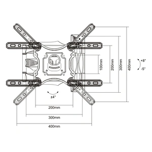 ELEGANT FULL MOTION TV BRACKET