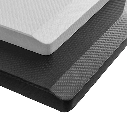 CARBON FIBER FINISH,1200X590MM FRONT CURVED WOOD TABLE TOP