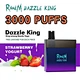 RandM Dazzle King 3000puffs skittles candy,RandM Dazzle King 3000puffs uk