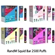 RANDM SQUID BAR 2500puffs,randm squid bar 2500 vape