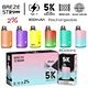 5000 Puffs, Mesh Coil