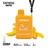 Tastefog disposable vape, Qute 800 puffs, 2.0ML e-liquid capacity, 550mAh battery capacity, variety of flavors, nicotine salt