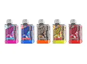 Lost Vape, 7500 Puffs, 18ml E-Liquid Capacity, 650mAh rechargeable battery, 5% Salt Nicotine, USB Type-C, Mesh Coil, Draw Activated, Adjustable Airflow Ring, Flavors, Black Dragon Ice, Blueberry Rose Mint, Cafe Mocha, Peach Colada, Strawberry Raspberry
