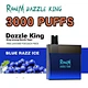 RandM Dazzle King 3000puffs charging,RandM Dazzle King 3000puffs refill