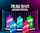 RUM BAR, 10000 disposable vape, 1250mAh battery, 15ml tank capacity, 10000 puffs, Blue Razz Cherry, Blueberry pomegranate, apple peach pear, Blueberry sour raspberry, Blueberry raspberry, Cotton candy, Fresh mint, Jungle juice, Mr. blue, Sour apple, Pink