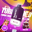 Pod Turbo 7000 steam puffs disposable vape