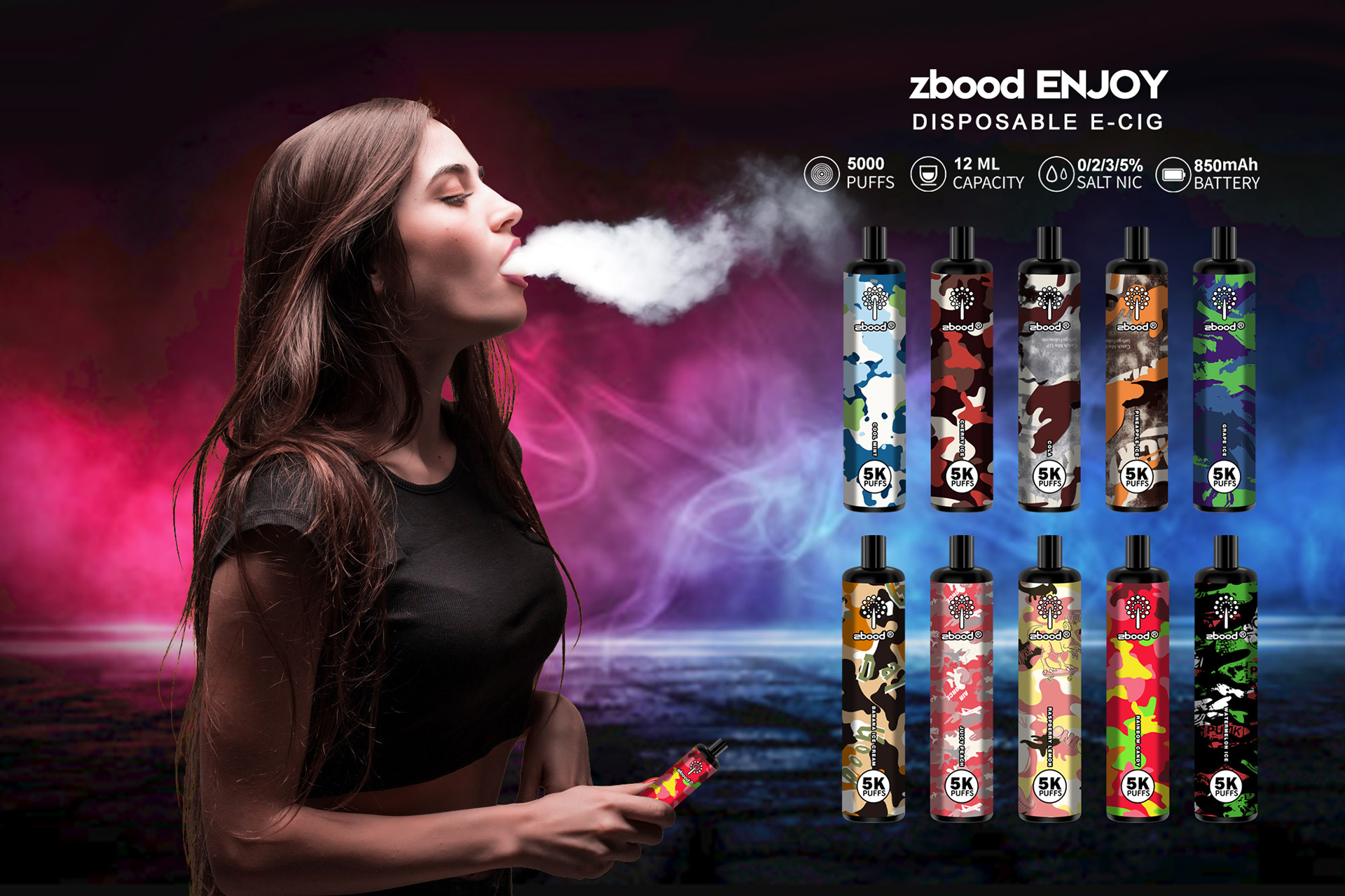 zbood enjoy 5000 puff vape