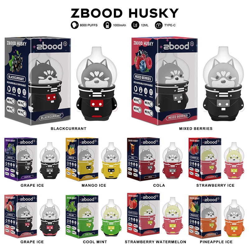 Experience the Ultimate Vaping Sensation with the Husky Pod 8000 Puff Disposable Vape