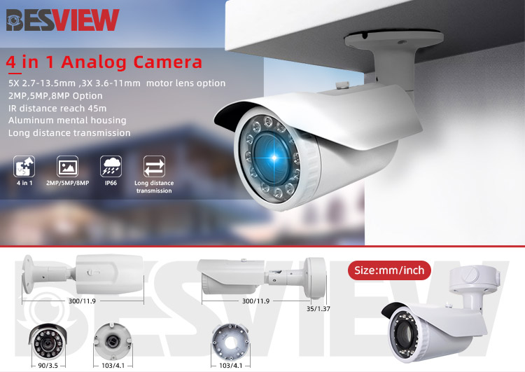 4in1 Analog camera