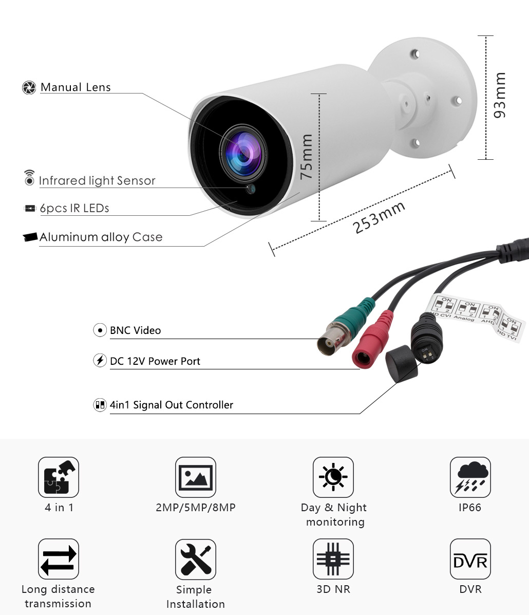 Analog 4 IN 1 camera