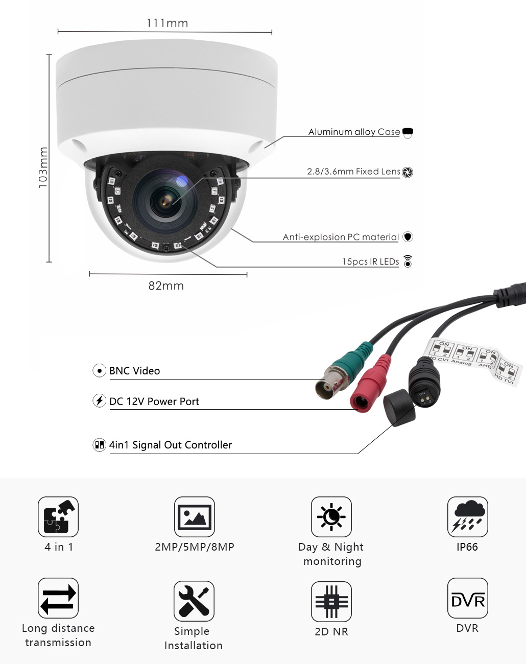 cctv vandal camera