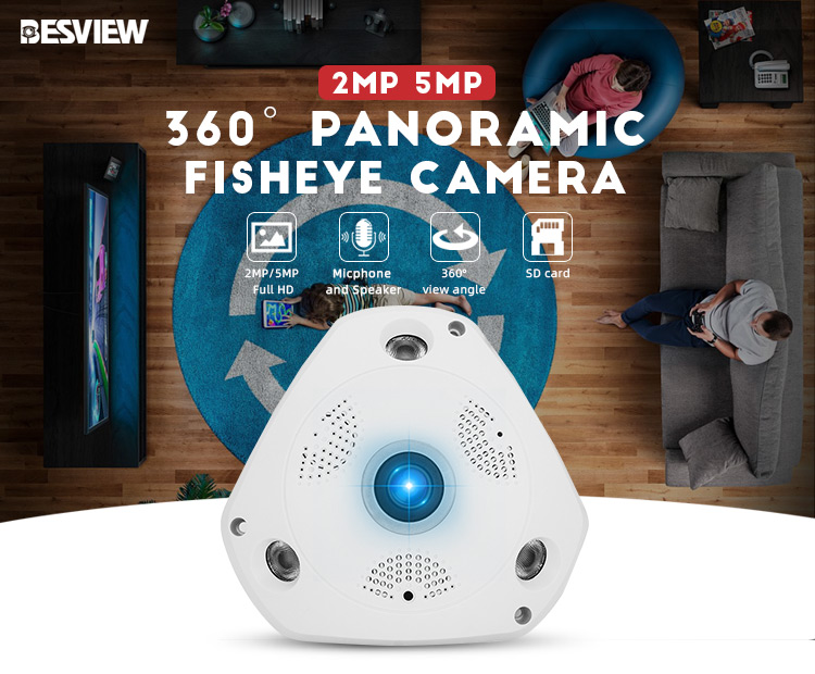 ip Fisheye 360 Camera 