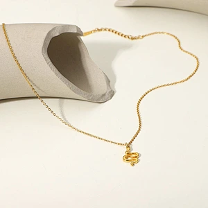 Snake Pendant Chain Stainless Steel Neckalce Factory