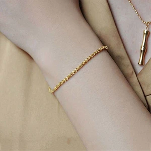 Stainless Steel Twist Simple Bracelet Customize