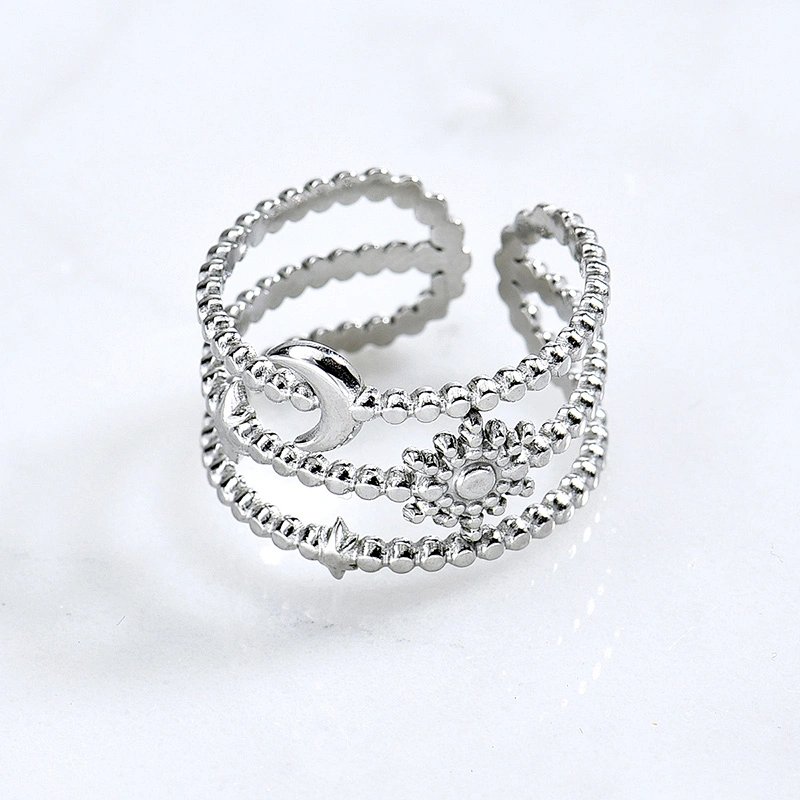 Adjustable Moon Star Rings For Women Manufacturer